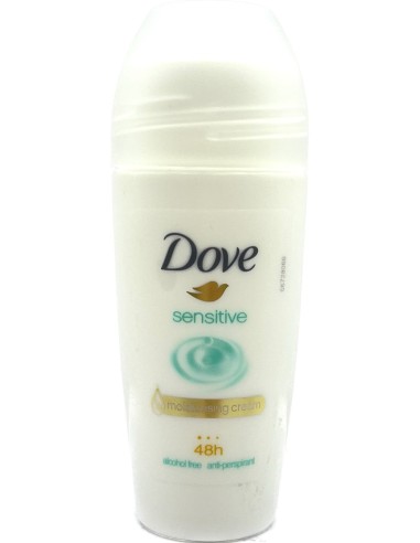 Dove Deodorante Roll-on 50ml - Sensitive - 48h - No Alcool